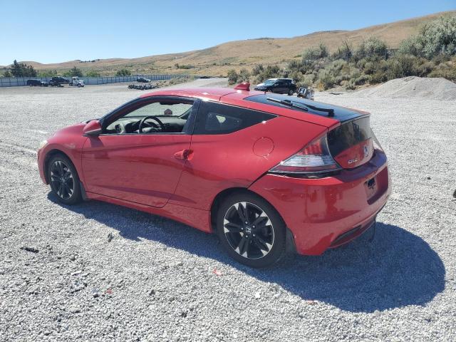 JHMZF1D61ES002537 - 2014 HONDA CR-Z EX RED photo 2