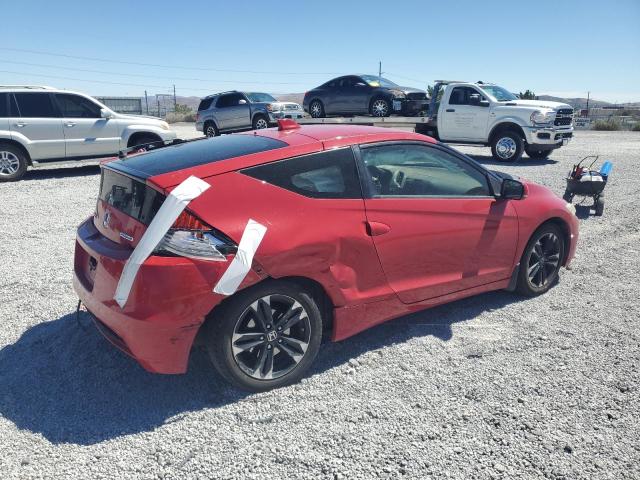 JHMZF1D61ES002537 - 2014 HONDA CR-Z EX RED photo 3