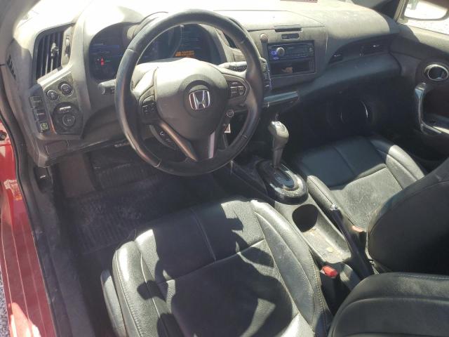 JHMZF1D61ES002537 - 2014 HONDA CR-Z EX RED photo 8