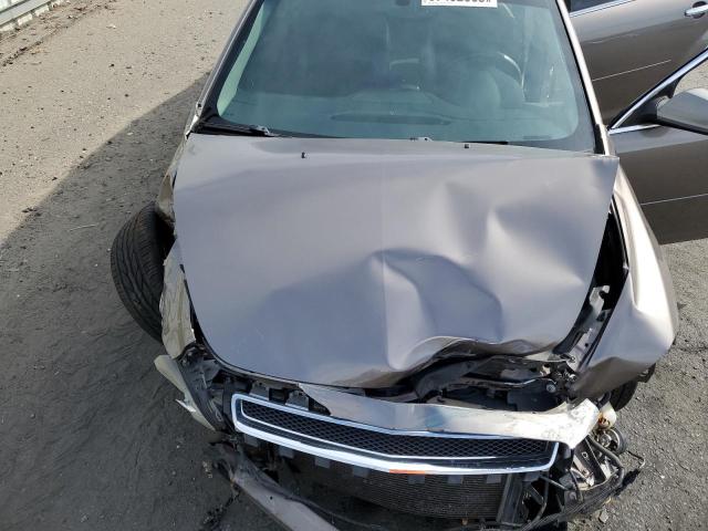 1G1ZF5E74CF101240 - 2012 CHEVROLET MALIBU 3LT ყავისფერი ფოტო 11