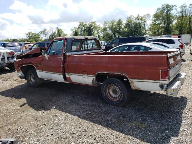 1GCDC14H6GF394495 - 1986 CHEVROLET C10 TWO TONE photo 2