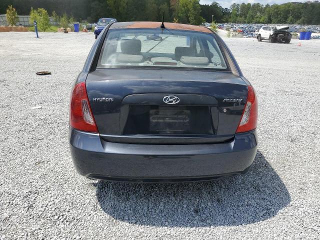 KMHCN46C78U203636 - 2008 HYUNDAI ACCENT GLS BLUE photo 6