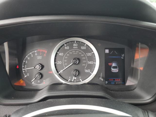 5YFEPMAE2MP246496 - 2021 TOYOTA COROLLA LE Черный фото 9