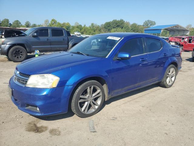 1C3CDZEG2CN185742 - 2012 DODGE AVENGER SXT BLUE photo 1