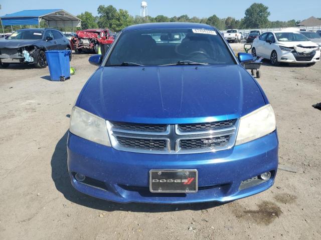 1C3CDZEG2CN185742 - 2012 DODGE AVENGER SXT BLUE photo 5