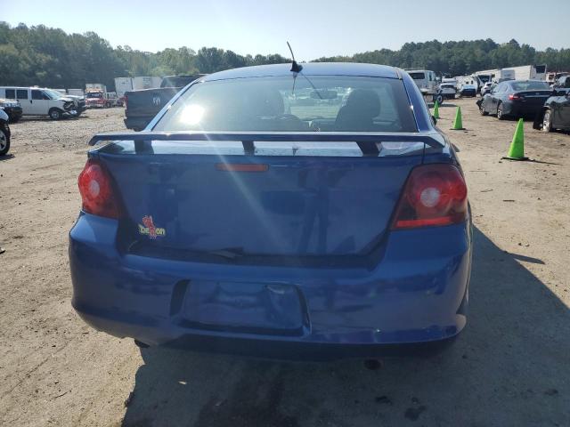 1C3CDZEG2CN185742 - 2012 DODGE AVENGER SXT BLUE photo 6