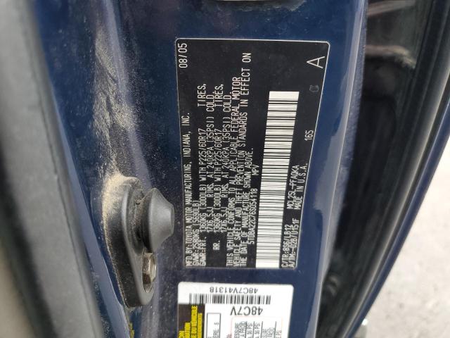 5TDBA22C76S054118 - 2006 TOYOTA SIENNA XLE BLUE photo 13