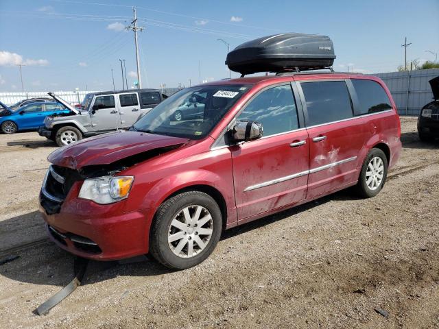 2A4RR8DG4BR655560 - 2011 CHRYSLER TOWN & COU TOURING L MAROON photo 1