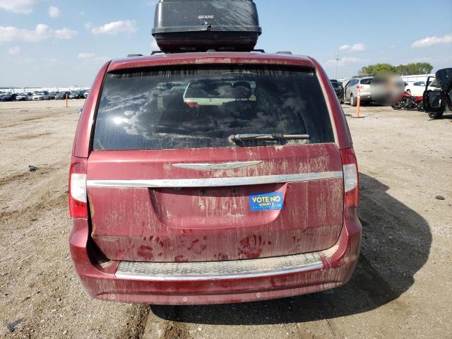 2A4RR8DG4BR655560 - 2011 CHRYSLER TOWN & COU TOURING L MAROON photo 6