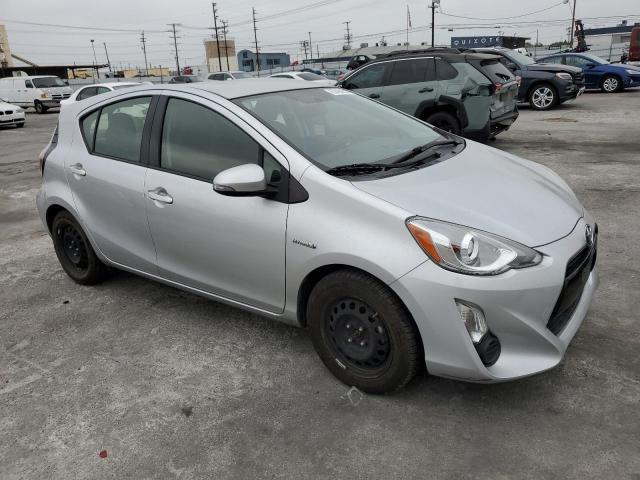 JTDKDTB34F1577770 - 2015 TOYOTA PRIUS C SILVER photo 4