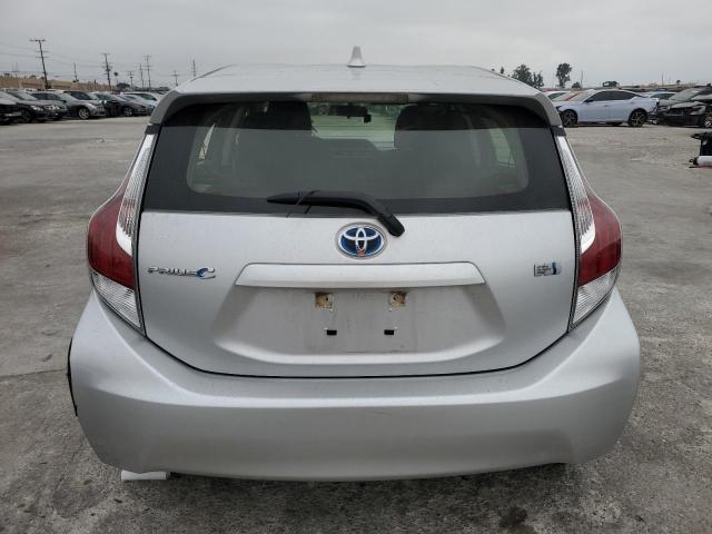 JTDKDTB34F1577770 - 2015 TOYOTA PRIUS C SILVER photo 6