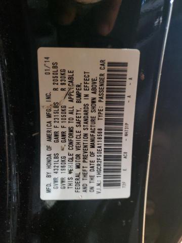 1HGCR2F50EA118568 - 2014 HONDA ACCORD SPORT BLACK photo 12