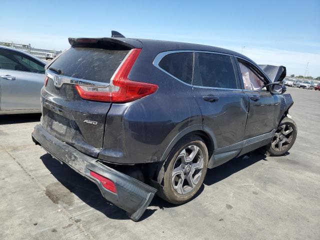 7FARW2H53JE105074 - 2018 HONDA CR-V EX გრაფიტი ფოტო 3