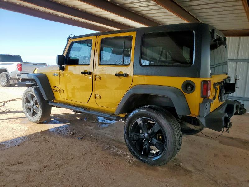 1C4BJWDG1FL566224 - 2015 JEEP WRANGLER U SPORT ყვითელი ფოტო 2