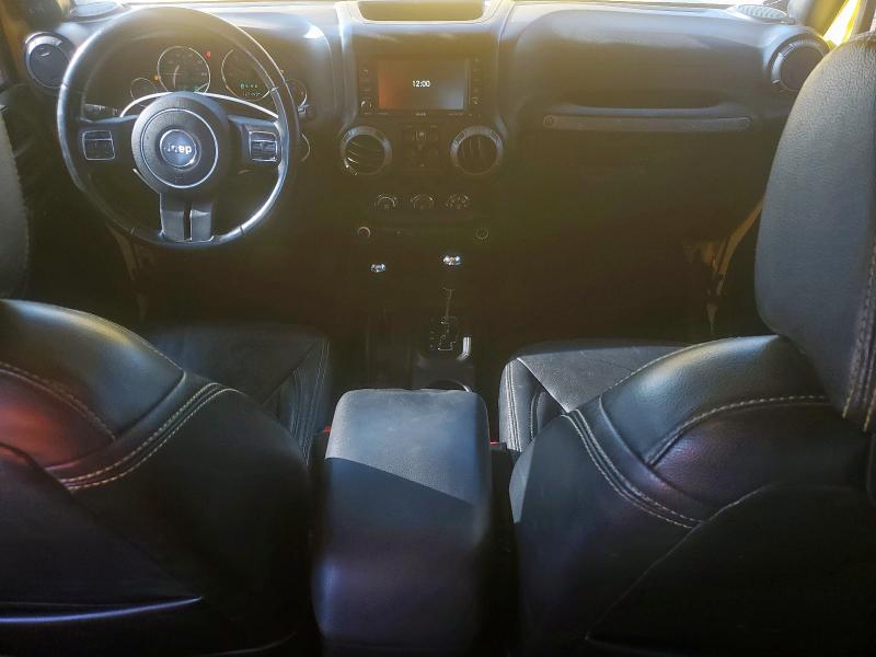 1C4BJWDG1FL566224 - 2015 JEEP WRANGLER U SPORT ყვითელი ფოტო 8