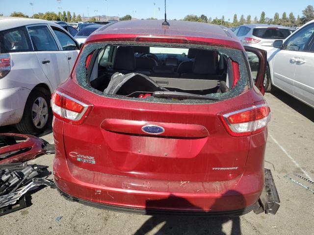 1FADP5FU2HL105871 - 2017 FORD C-MAX TITANIUM RED photo 6