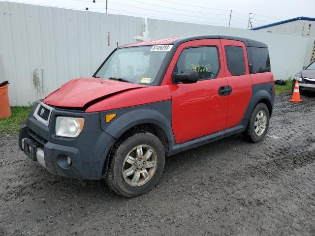 5J6YH28646L008751 - 2006 HONDA ELEMENT EX RED photo 1