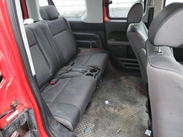 5J6YH28646L008751 - 2006 HONDA ELEMENT EX RED photo 10