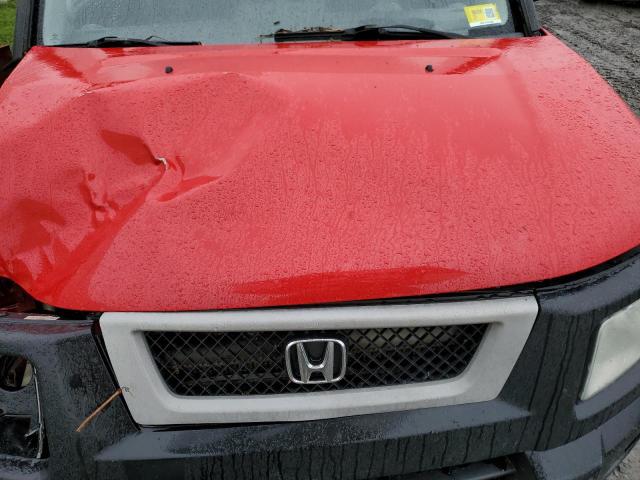 5J6YH28646L008751 - 2006 HONDA ELEMENT EX RED photo 11