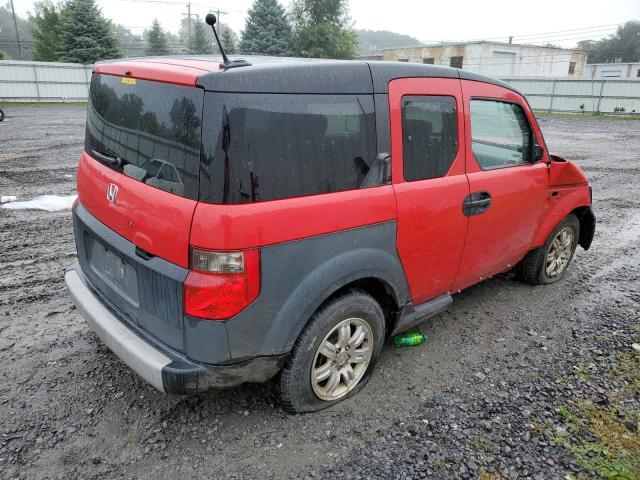 5J6YH28646L008751 - 2006 HONDA ELEMENT EX RED photo 3