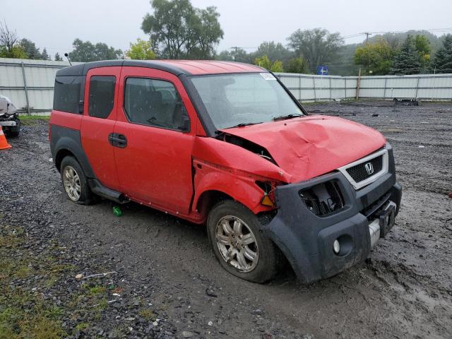 5J6YH28646L008751 - 2006 HONDA ELEMENT EX RED photo 4