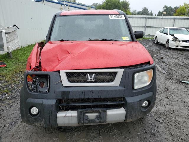 5J6YH28646L008751 - 2006 HONDA ELEMENT EX RED photo 5