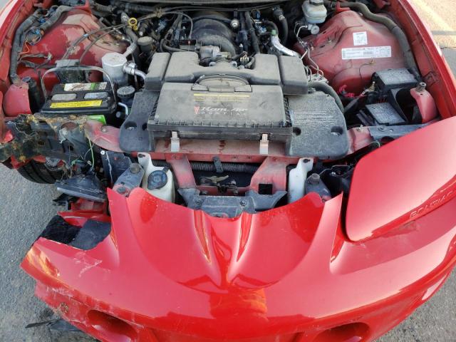 2G2FV22G922110004 - 2002 PONTIAC FIREBIRD FORMULA RED photo 11