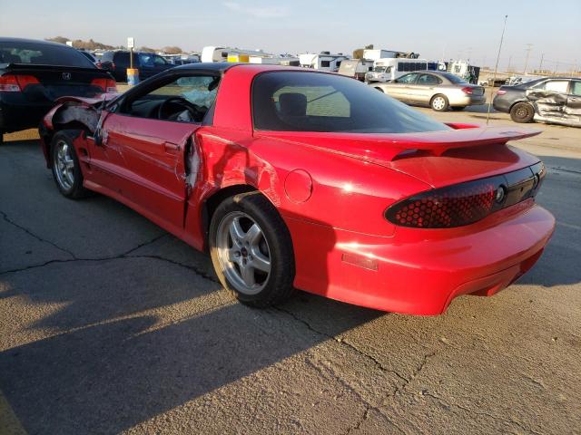 2G2FV22G922110004 - 2002 PONTIAC FIREBIRD FORMULA RED photo 2