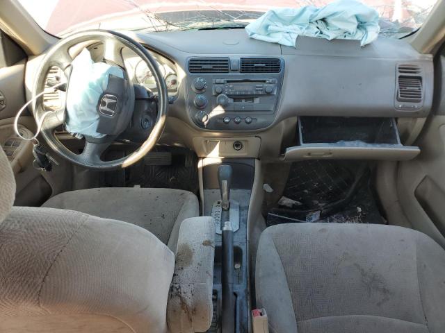 1HGES26782L036375 - 2002 HONDA CIVIC EX RED photo 8