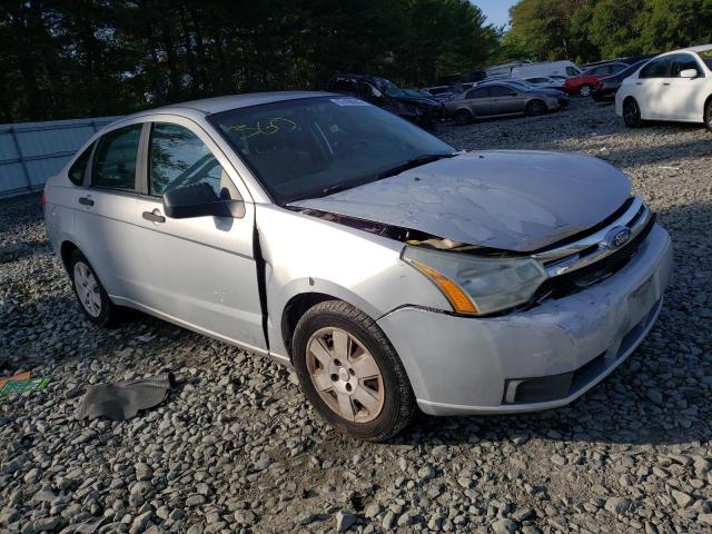 1FAHP34N08W150579 - 2008 FORD FOCUS S/SE SILVER photo 4