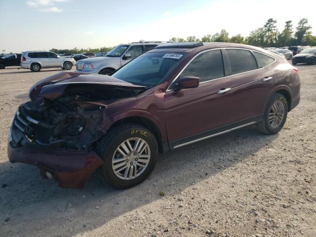 5J6TF3H34DL004742 - 2013 HONDA CROSSTOUR EX MAROON photo 1