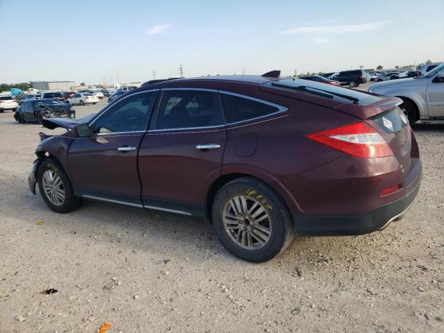 5J6TF3H34DL004742 - 2013 HONDA CROSSTOUR EX MAROON photo 2