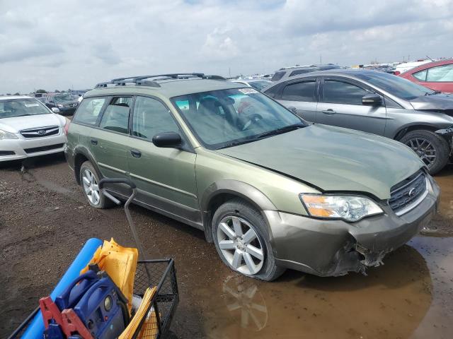 4S4BP61C177329187 - 2007 SUBARU LEGACY OUTBACK 2.5I GREEN photo 4