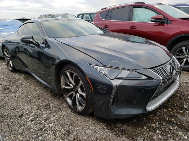 JTHHP5AY9JA002209 - 2018 LEXUS LC 500 GRAY photo 4