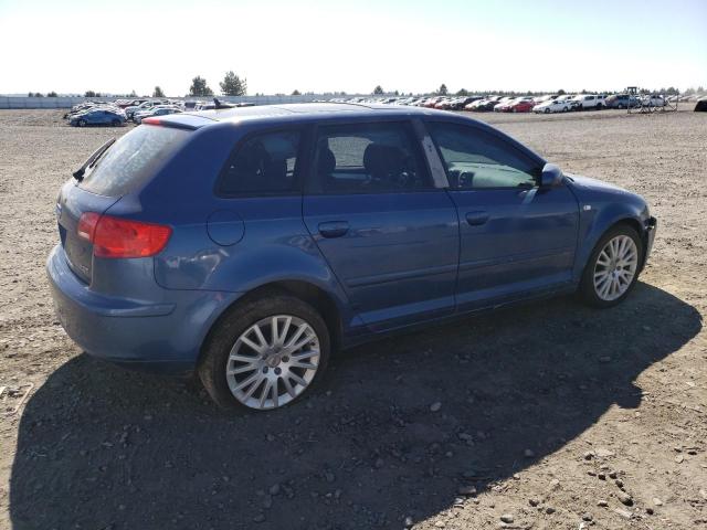 WAUNF78P17A139246 - 2007 AUDI A3 2.0 PREMIUM BLUE photo 3