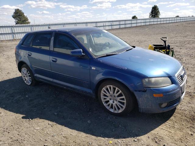 WAUNF78P17A139246 - 2007 AUDI A3 2.0 PREMIUM BLUE photo 4