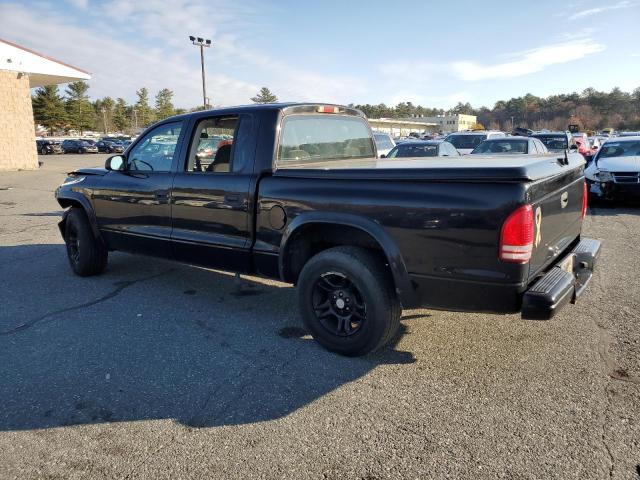 1D7HL38N24S789635 - 2004 DODGE DAKOTA QUAD SPORT BLACK photo 2