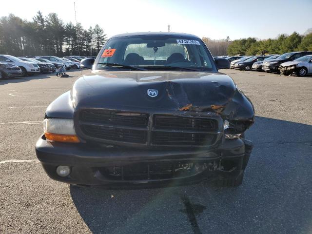 1D7HL38N24S789635 - 2004 DODGE DAKOTA QUAD SPORT BLACK photo 5