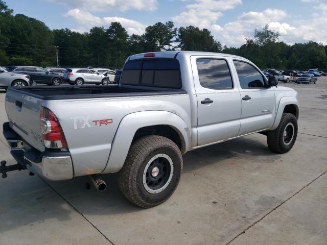 5TFJU4GN1BX004280 - 2011 TOYOTA TACOMA DOUBLE CAB PRERUNNER SILVER photo 3