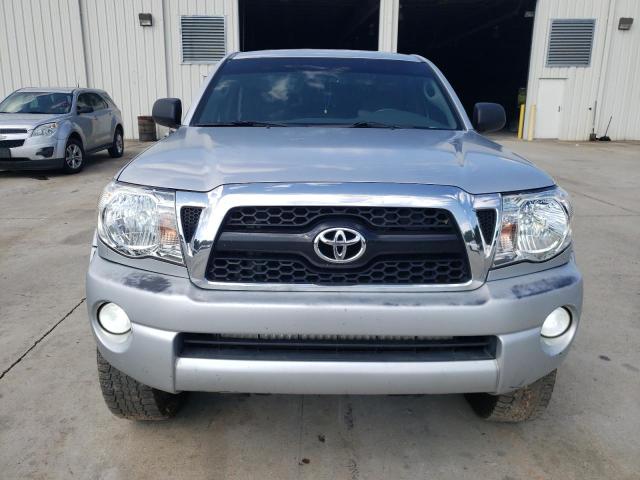 5TFJU4GN1BX004280 - 2011 TOYOTA TACOMA DOUBLE CAB PRERUNNER SILVER photo 5
