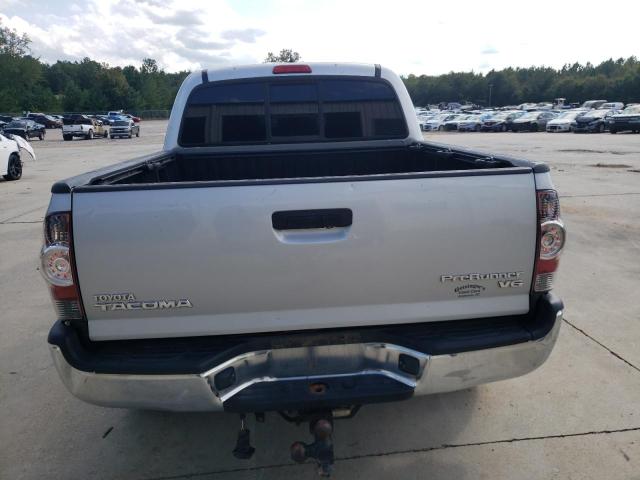 5TFJU4GN1BX004280 - 2011 TOYOTA TACOMA DOUBLE CAB PRERUNNER SILVER photo 6