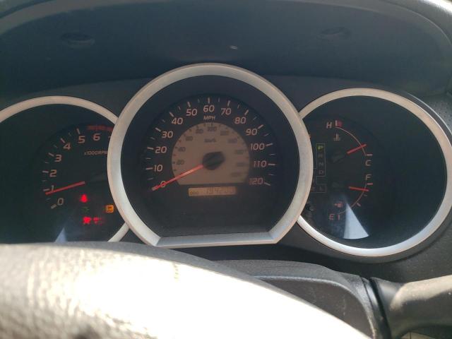 5TFJU4GN1BX004280 - 2011 TOYOTA TACOMA DOUBLE CAB PRERUNNER SILVER photo 9