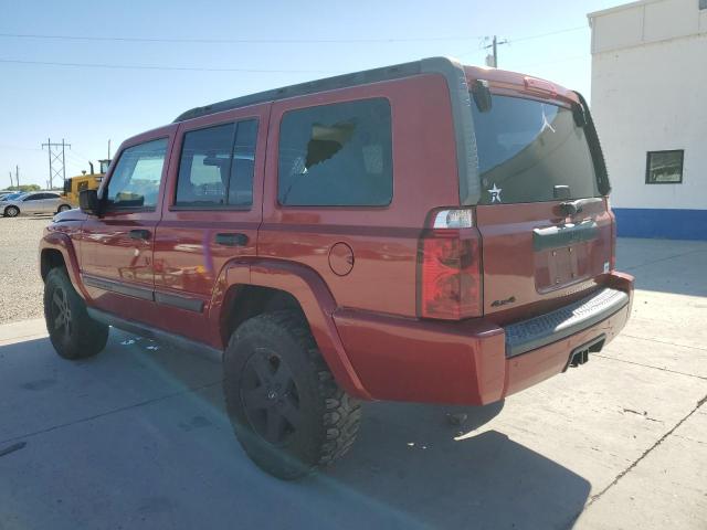 1J8HG48K16C235535 - 2006 JEEP COMMANDER BURGUNDY photo 2