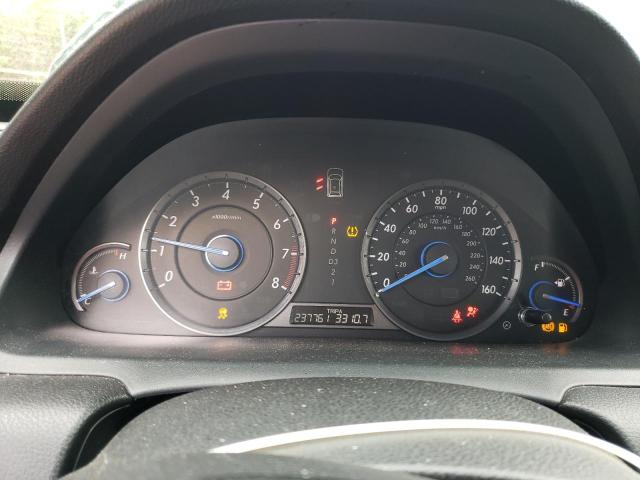 5J6TF2H59CL006593 - 2012 HONDA CROSSTOUR EXL მწვანე ფოტო 9