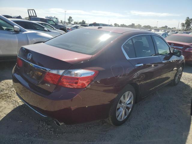 1HGCR3F89FA023170 - 2015 HONDA ACCORD EXL MAROON photo 3