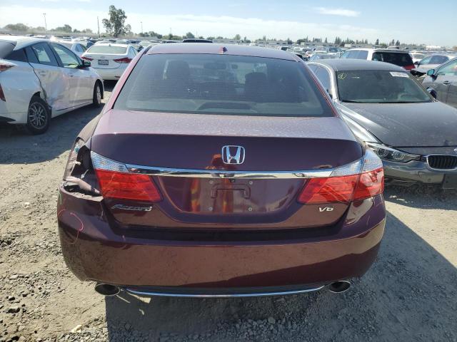 1HGCR3F89FA023170 - 2015 HONDA ACCORD EXL MAROON photo 6