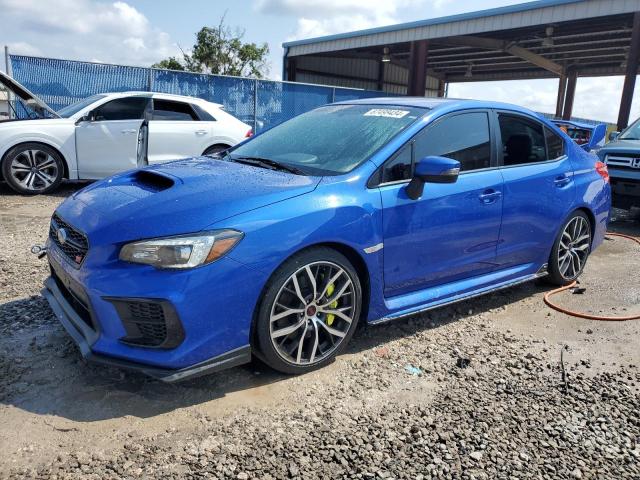 JF1VA2W60M9802016 - 2021 SUBARU WRX STI LIMITED BLUE photo 1