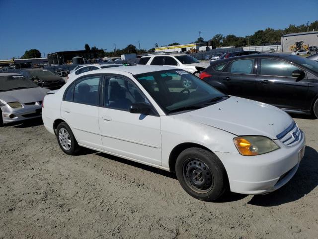 2HGES16583H583802 - 2003 HONDA CIVIC LX WHITE photo 4