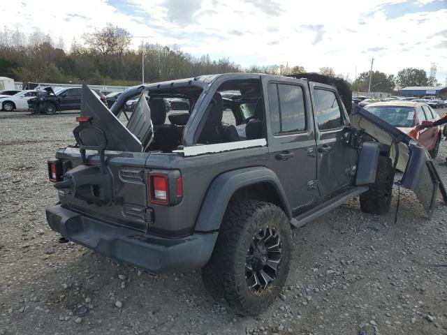 1C4HJXDN8KW619136 - 2019 JEEP WRANGLER U SPORT GRAY photo 4