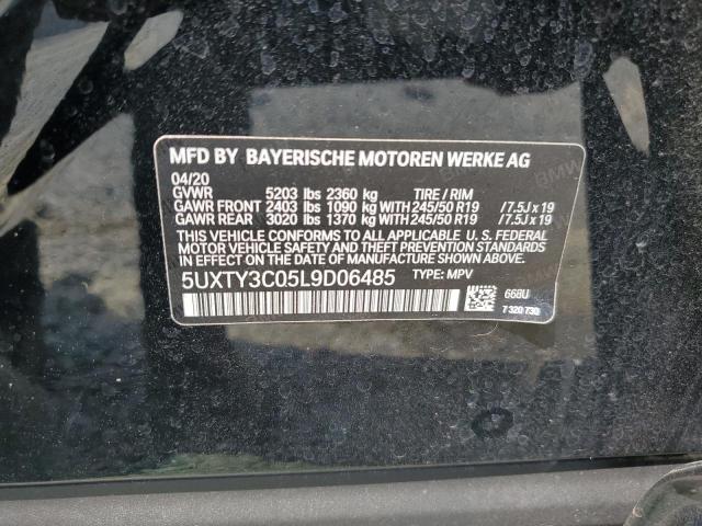 5UXTY3C05L9D06485 - 2020 BMW X3 SDRIVE30I BLACK photo 13